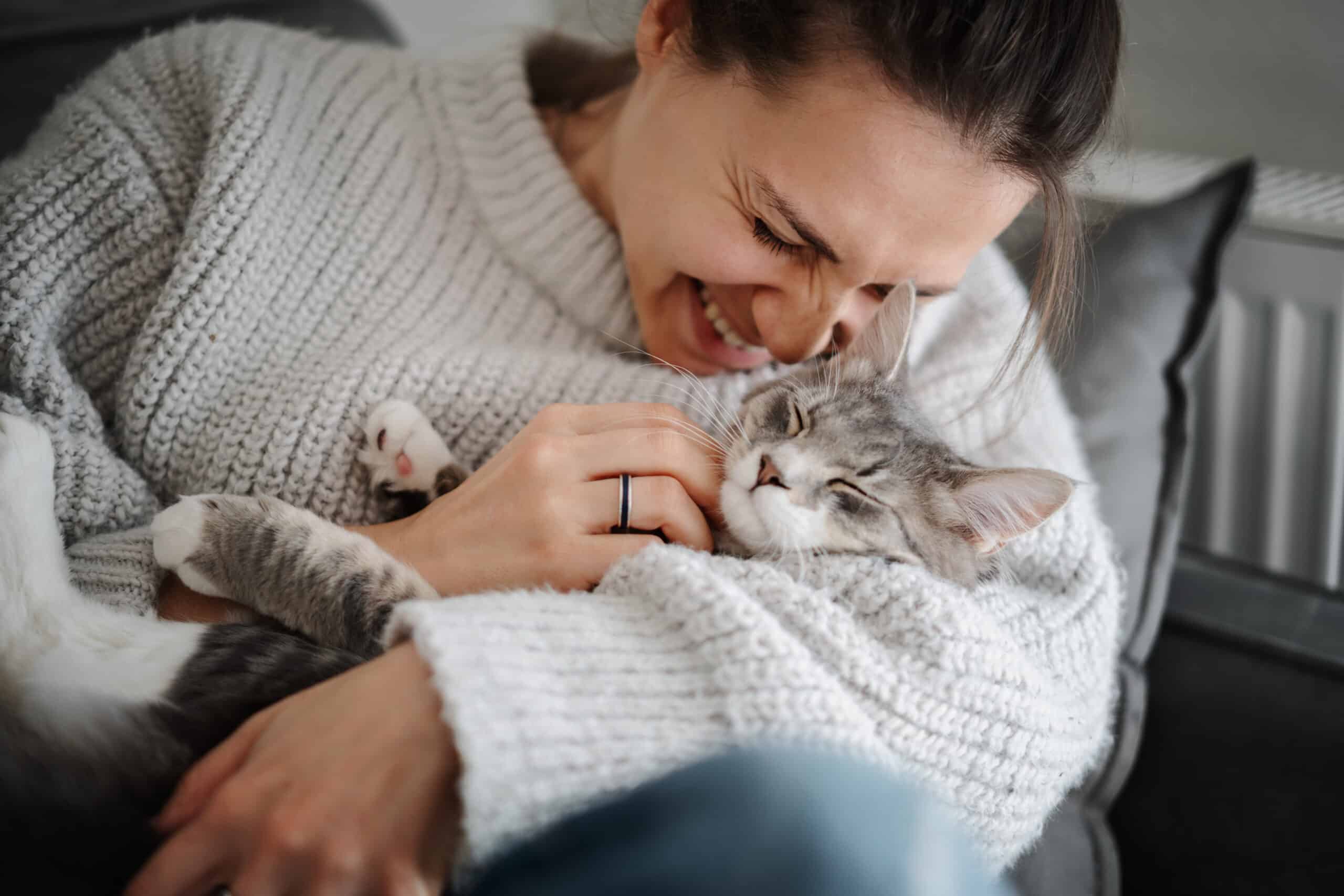 persone che amano il gatto, effetto psicologico