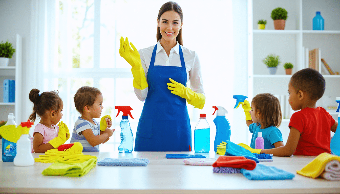 scopri metodi efficaci per insegnare la pulizia rapidamente, rendendo l'apprendimento semplice e veloce per tutte le età.